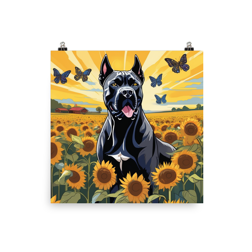 PugMug Custom Cane Corso Poster