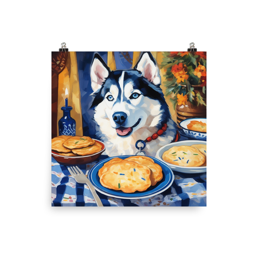 PugMug Custom Siberian Husky Poster