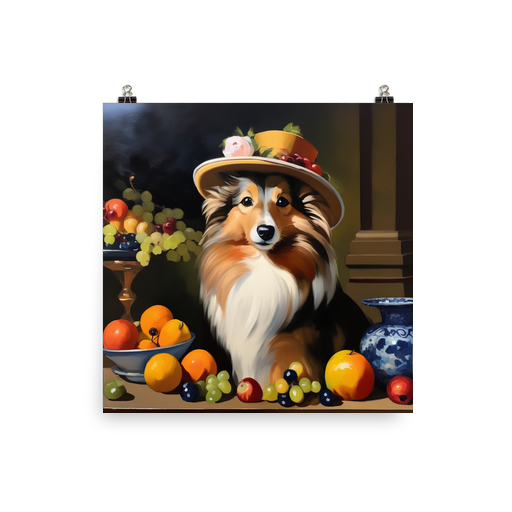 PugMug Custom Shetland Sheepdog Poster
