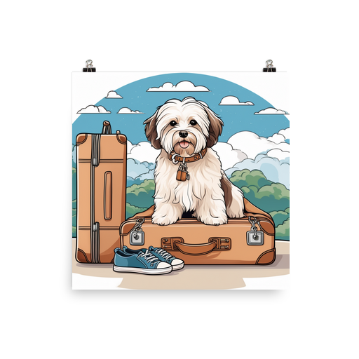 PugMug Custom Tan Havanese Dog Poster