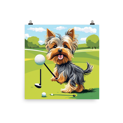 PugMug Custom Yorkshire Terrier Poster