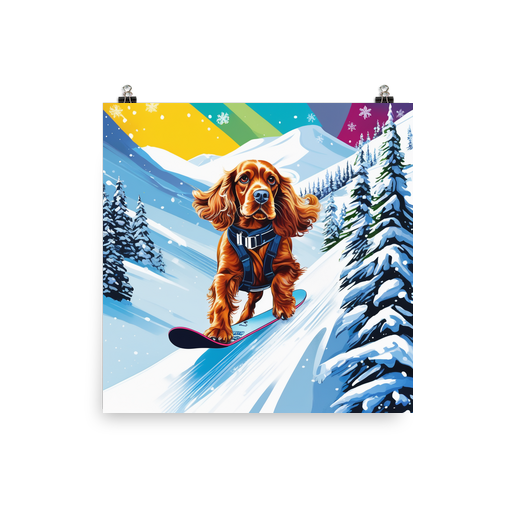 PugMug Custom Cocker Spaniel Poster