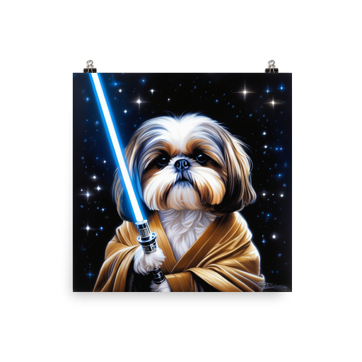 PugMug Custom Shih Tzu Poster