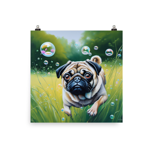 PugMug Custom Pug Poster