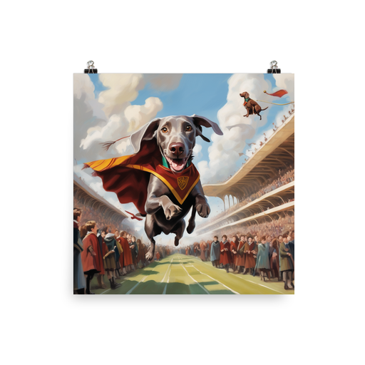 PugMug Custom Weimaraner Poster