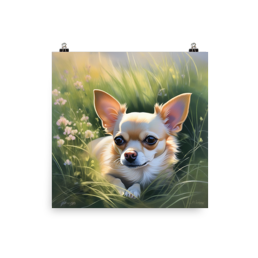 PugMug Custom Chihuahua Poster