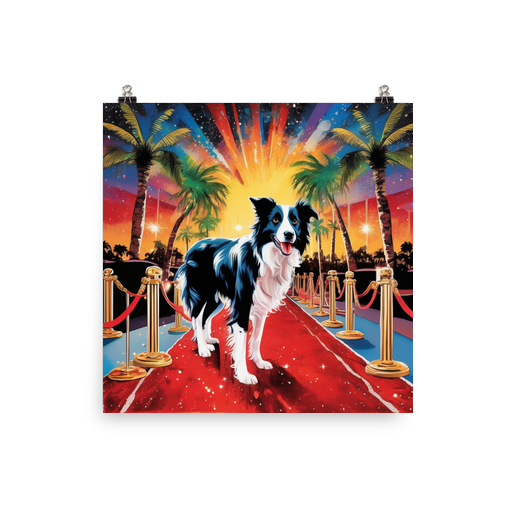 PugMug Custom Border Collie Poster