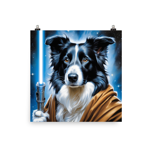 PugMug Custom Border Collie Poster