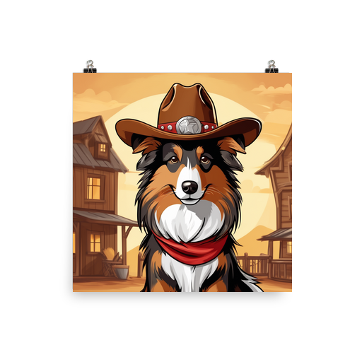 PugMug Custom Shetland Sheepdog Poster