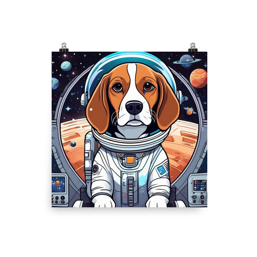 PugMug Custom Beagle Poster