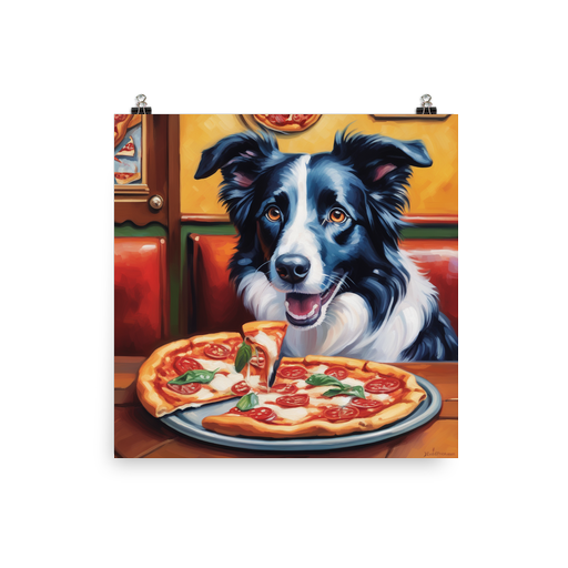 PugMug Custom Border Collie Poster