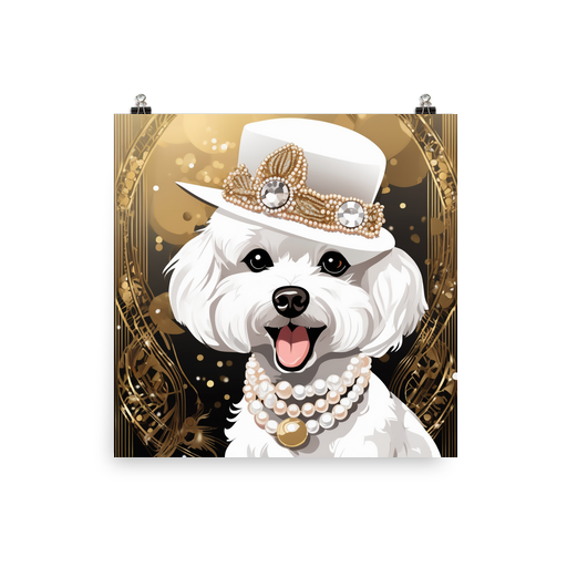 PugMug Custom Bichons Frise Poster