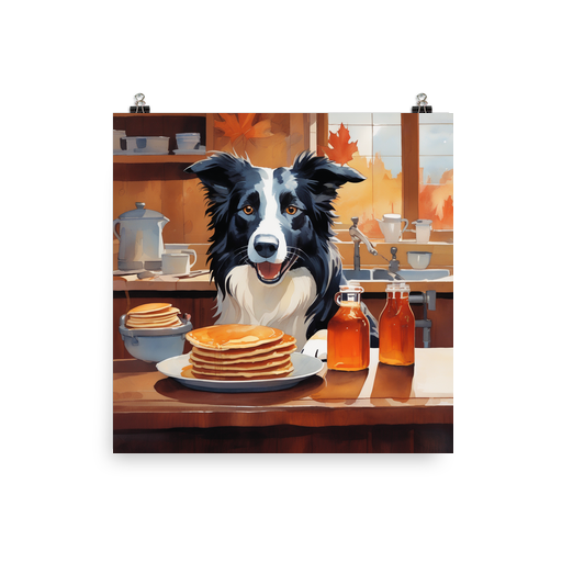 PugMug Custom Border Collie Poster