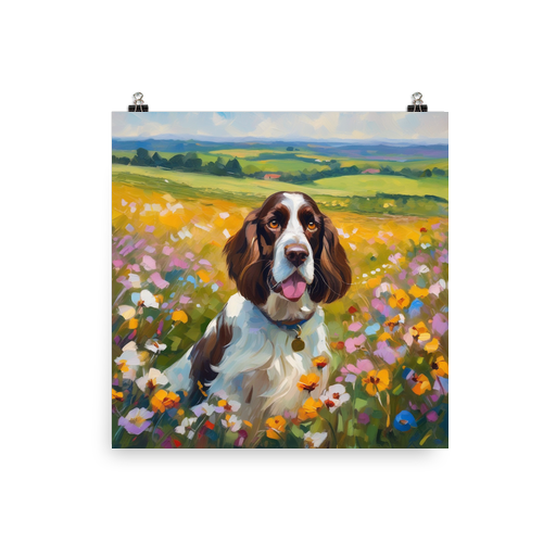 PugMug Custom English Springer Spaniel Poster
