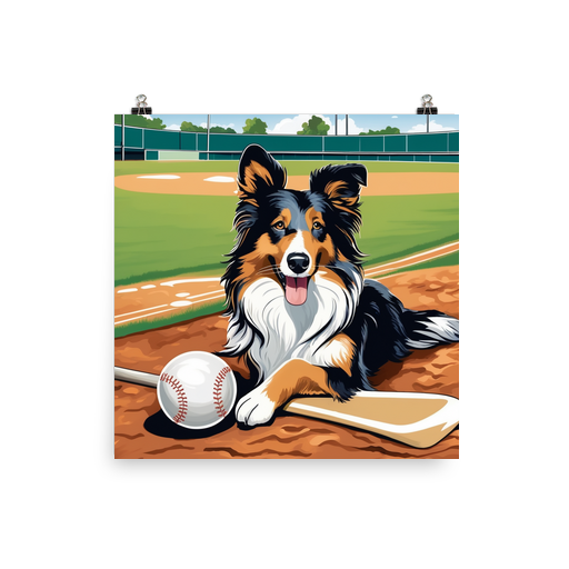 PugMug Custom Collie Poster