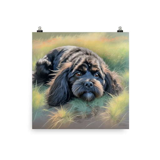 PugMug Custom Lily Poster