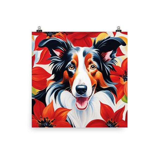 PugMug Custom Border Collie Poster