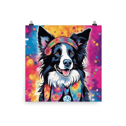 PugMug Custom Border Collie Poster