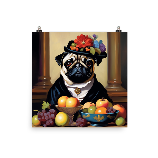 PugMug Custom Pug Poster