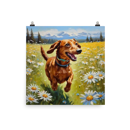 PugMug Custom Rex Poster