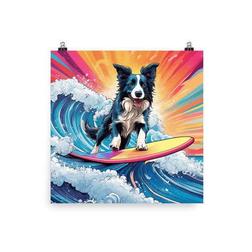 PugMug Custom Border Collie Poster