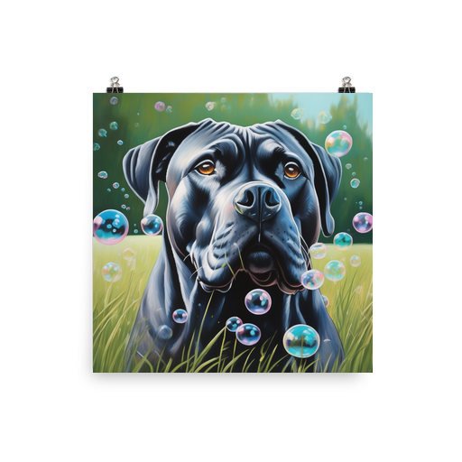 PugMug Custom Cane Corso Poster