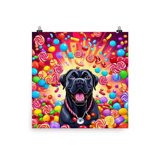 PugMug Custom Cane Corso Poster