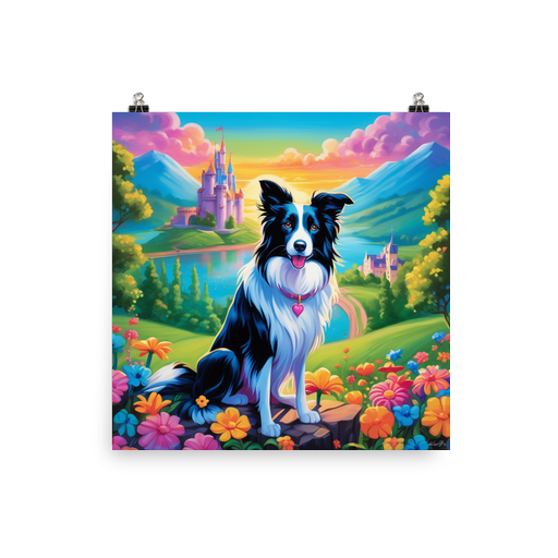 PugMug Custom Border Collie Poster