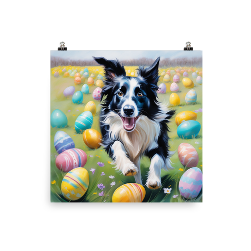 PugMug Custom Border Collie Poster