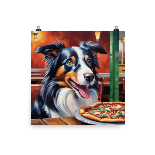 PugMug Custom Border Collie Poster