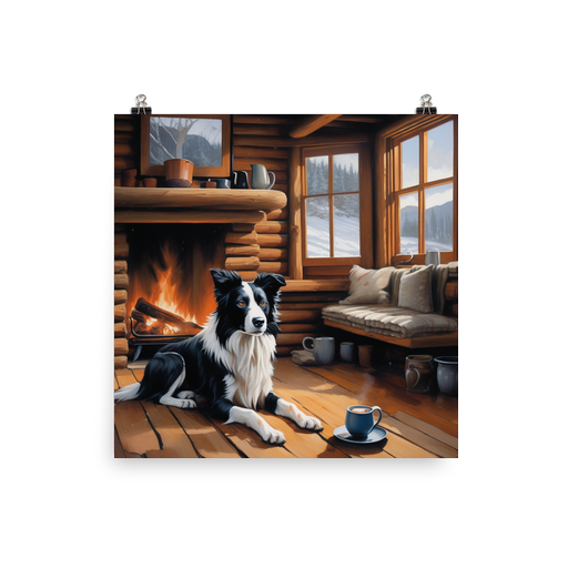PugMug Custom Border Collie Poster