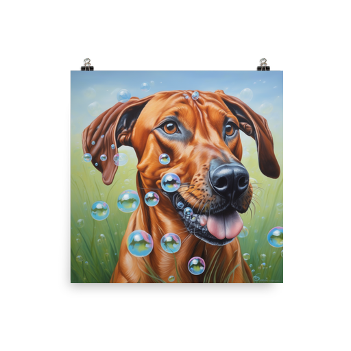 PugMug Custom Rhodesian Ridgeback Poster