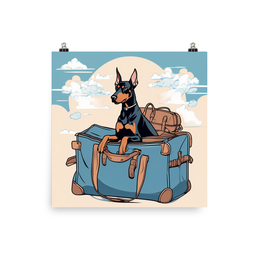 PugMug Custom Doberman Pinscher Poster