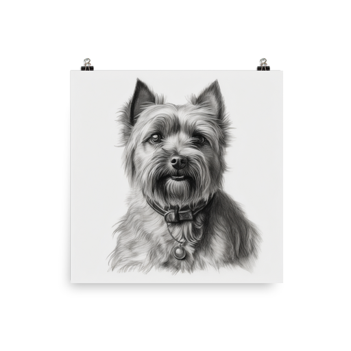 PugMug Custom Cairn Terrier Poster