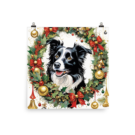 PugMug Custom Border Collie Poster