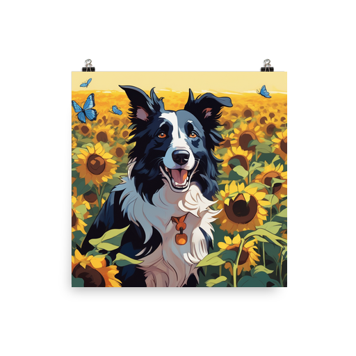 PugMug Custom Border Collie Poster