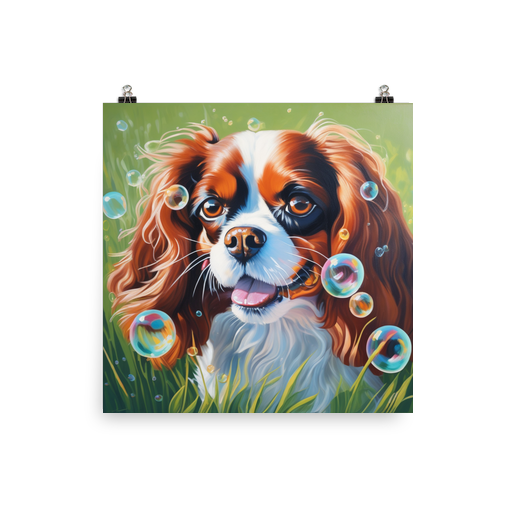 PugMug Custom Cavalier King Charles Spaniel Poster