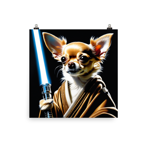 PugMug Custom Chihuahua Poster