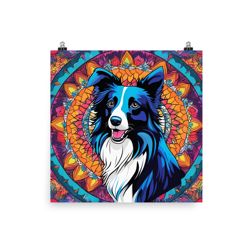 PugMug Custom Border Collie Poster