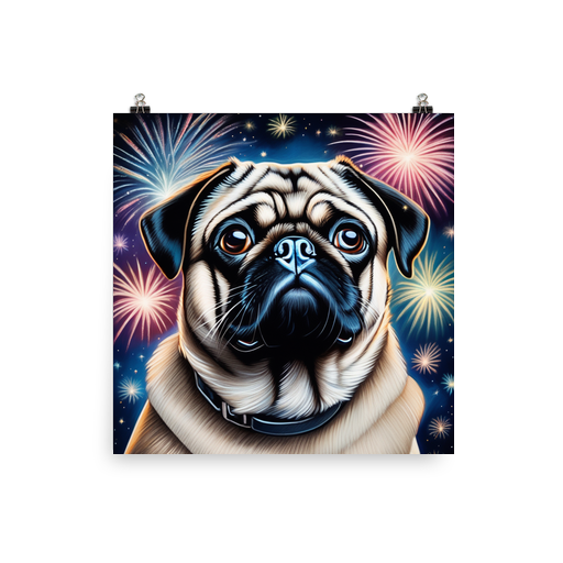 PugMug Custom Pug Poster