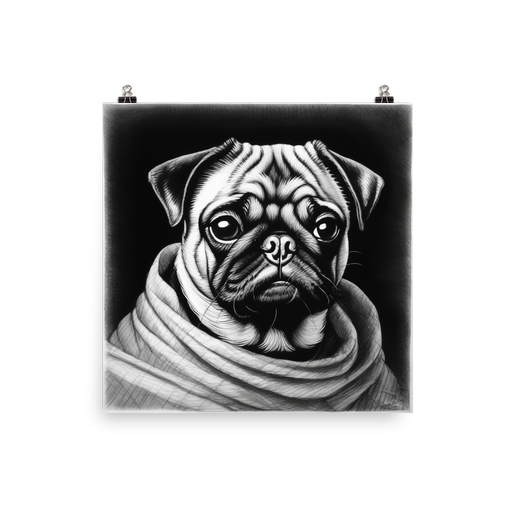 PugMug Custom Pug Poster