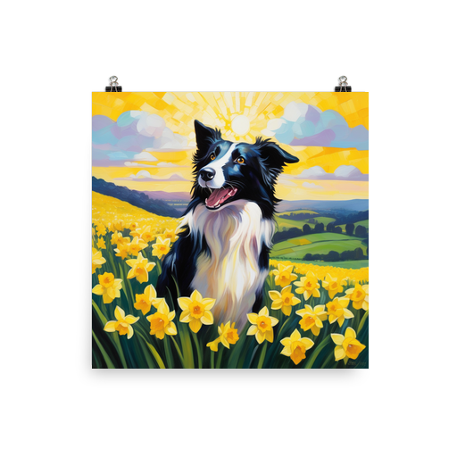 PugMug Custom Border Collie Poster