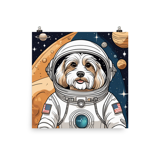 PugMug Custom Tan Havanese Dog Poster