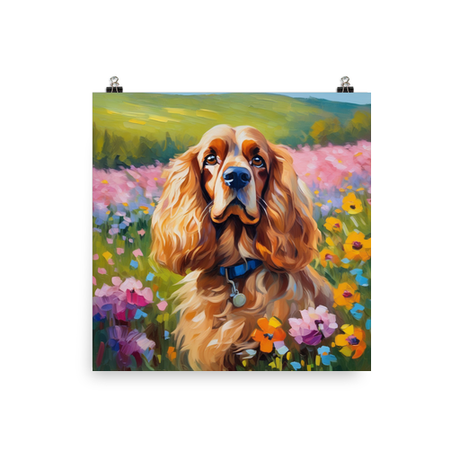 PugMug Custom Cocker Spaniel Poster