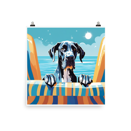 PugMug Custom Great Dane Poster