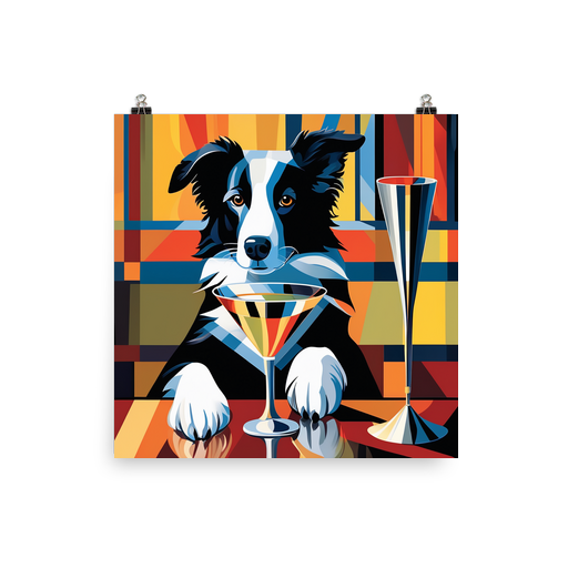 PugMug Custom Border Collie Poster
