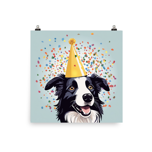 PugMug Custom Border Collie Poster