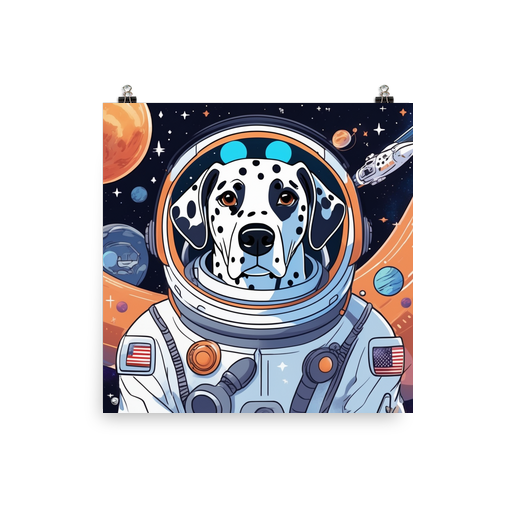 PugMug Custom Dalmatian Poster