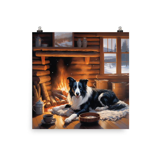 PugMug Custom Border Collie Poster