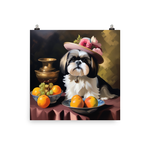 PugMug Custom Shih Tzu Poster